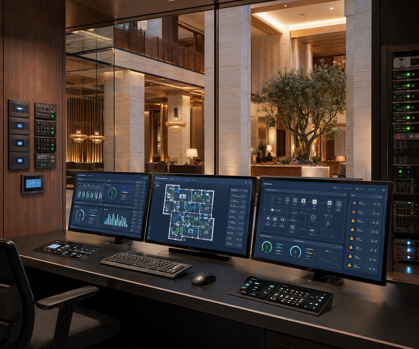 Hotel building management system